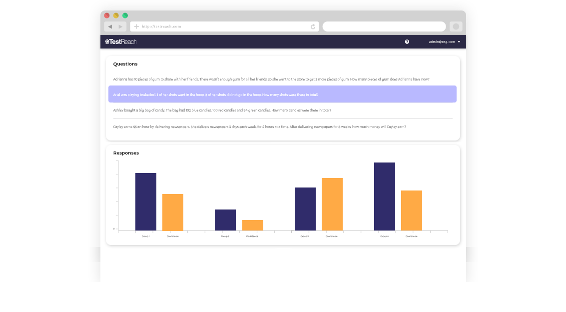 Marking and Moderation Tools screenshot